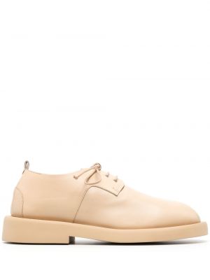 Leder derby schuhe Marsèll beige