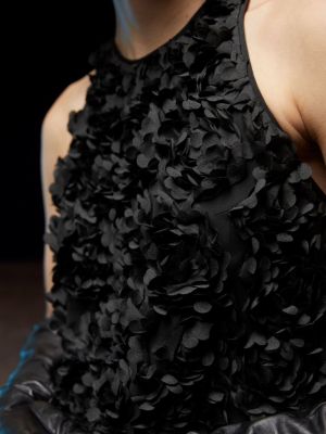Платье мини H&m черное