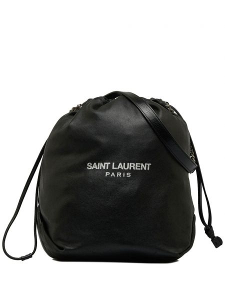 Klobúk Saint Laurent Pre-owned čierna