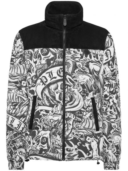 Dunjakke Philipp Plein sort