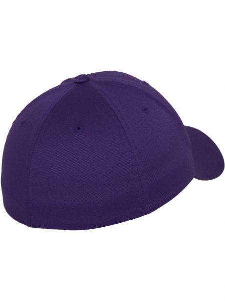 Cappello con visiera Flexfit viola