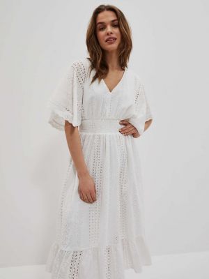 Белое платье Moodo