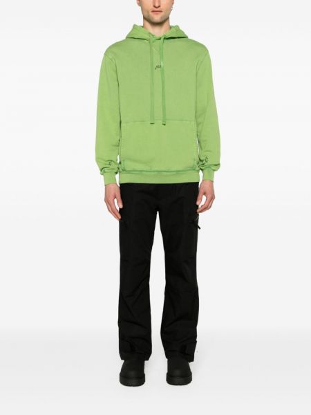 Kokvilnas kapučdžemperis A-cold-wall* zaļš