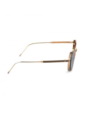 Okulary przeciwsłoneczne Thom Browne Eyewear złote