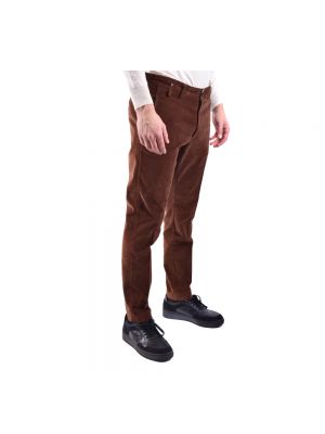 Pantalones chinos Paolo Pecora marrón