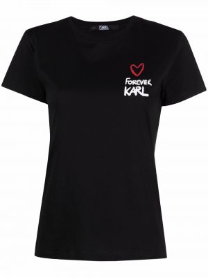 Camiseta Karl Lagerfeld negro