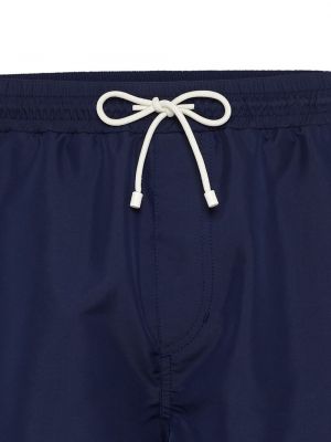 Shorts mit stickerei Brunello Cucinelli blau