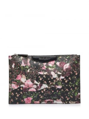 Kvetinová listová kabelka Givenchy Pre-owned