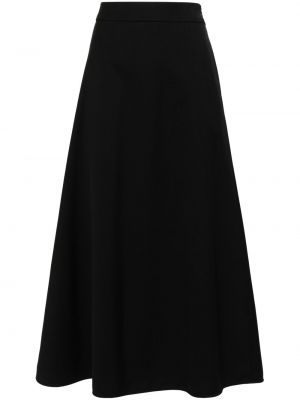 Vlněné midi sukně Wardrobe.nyc černé