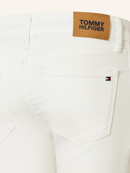 Skinny džíny Tommy Hilfiger bílé