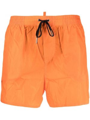 Kratke hlače s printom Dsquared2 narančasta
