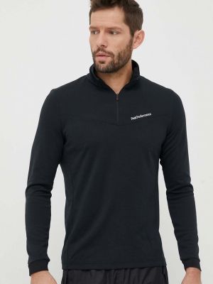 Cipzáras pulóver Peak Performance fekete