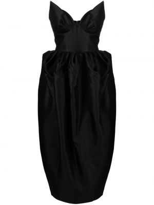 Коктейлна рокля Zimmermann черно