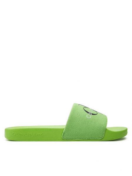 Sandály Calvin Klein Jeans zelené