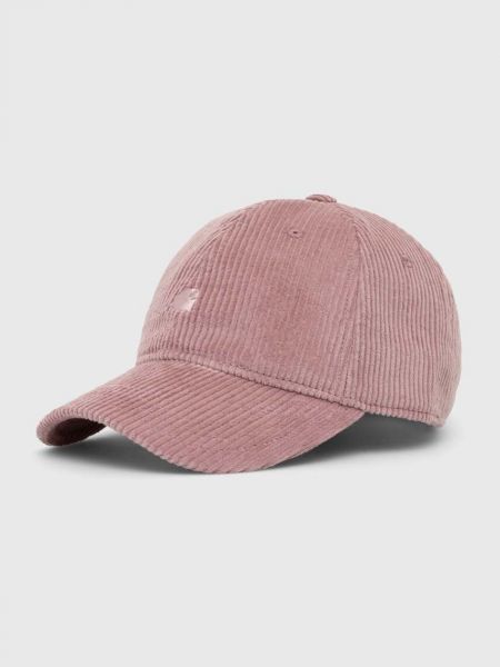 Καπέλο κοτλέ Carhartt Wip ροζ