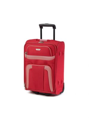 Plecak materiałowy Travelite, czerwony