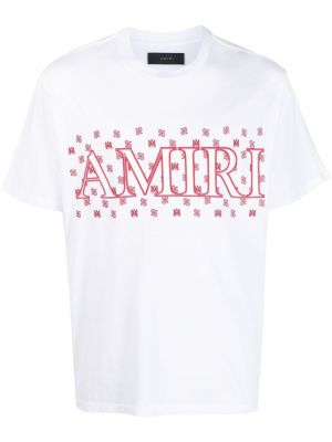 Tričko s potlačou s paisley vzorom Amiri