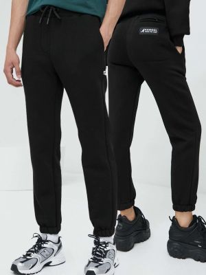 Pantaloni sport Kangol negru