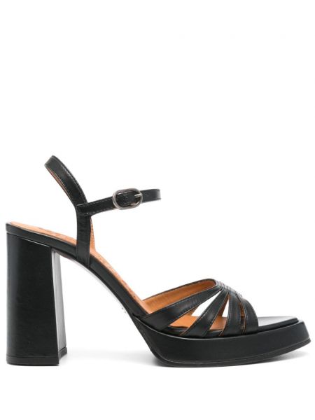 Kožené sandály Chie Mihara černé