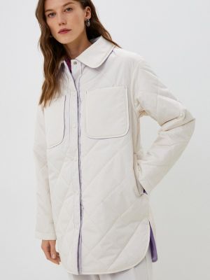 Утепленная демисезонная куртка Y.o.u. белая