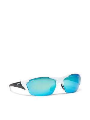 Białe okulary przeciwsłoneczne Uvex