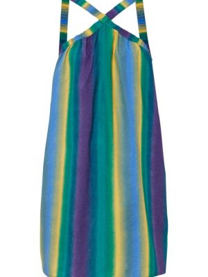 Льняное платье Rainbow фиолетовое