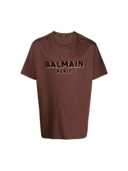 T-shirt Balmain braun
