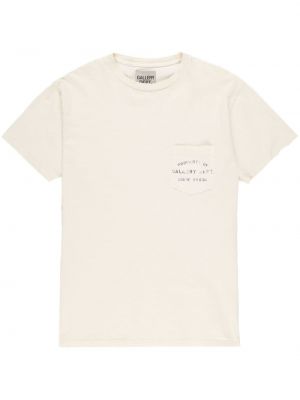 T-shirt en coton Gallery Dept. blanc