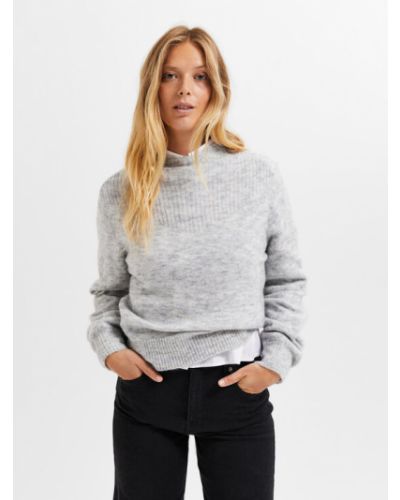 Pull Selected Femme gris