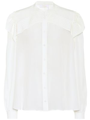 Seta camicia Chloã©, bianco