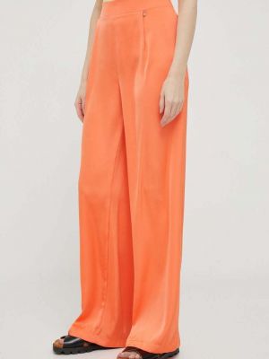 Kalhoty s vysokým pasem Artigli oranžové