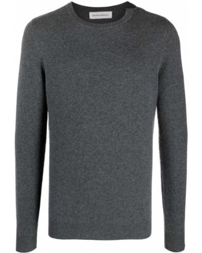 Jersey de cachemir de tela jersey con estampado de cachemira Extreme Cashmere gris