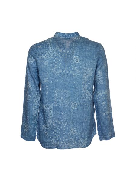Camisa elegante Bagutta azul