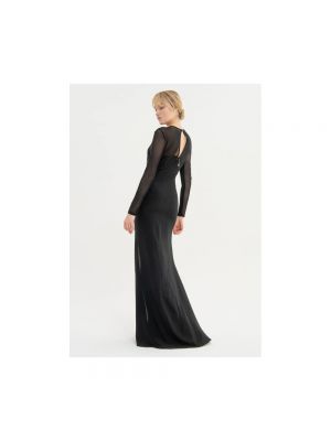 Sukienka długa Fracomina czarna