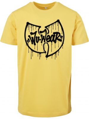 Marškiniai Wu-wear geltona