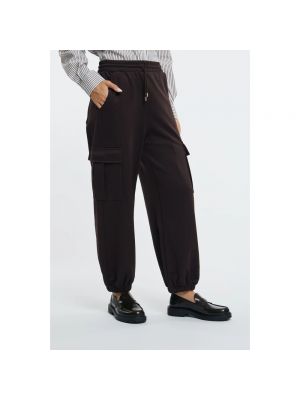 Pantalones bootcut Semicouture marrón