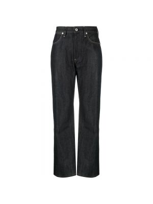 Niebieskie proste jeansy Jil Sander