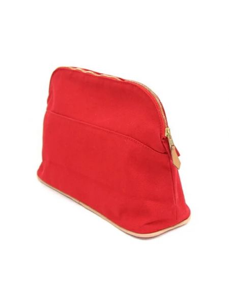 Kopertówka bawełniana Hermès Vintage czerwona