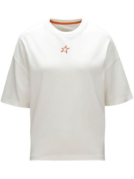 T-krekls ar izšuvumiem Perfect Moment balts