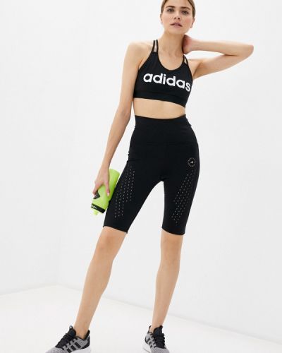 Спортивные шорты Adidas By Stella Mccartney черные