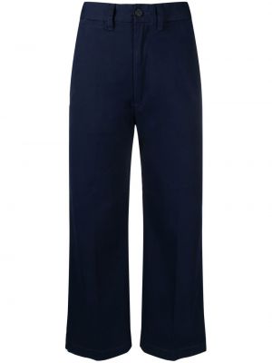 Pantaloni chino ricamati ricamati ricamati Polo Ralph Lauren blu