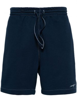 Kratke hlače s vezom Msgm plava