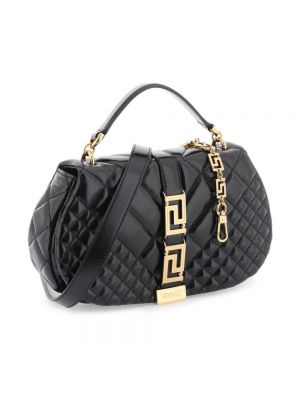 Bolsa de hombro acolchada Versace