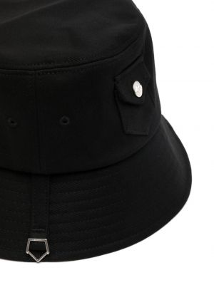 Bavlněný klobouk Zzero By Songzio černý