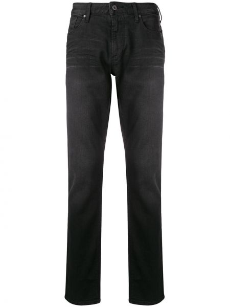 Slim fit skinny jeans Emporio Armani schwarz