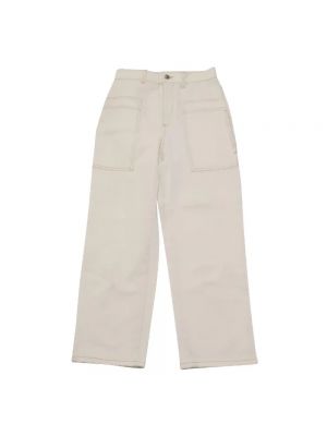 Spodnie bawełniane Stella Mccartney Pre-owned białe