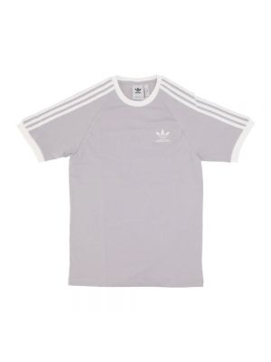 Koszulka w paski Adidas szara