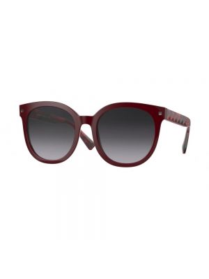 Okulary przeciwsłoneczne Valentino czerwone