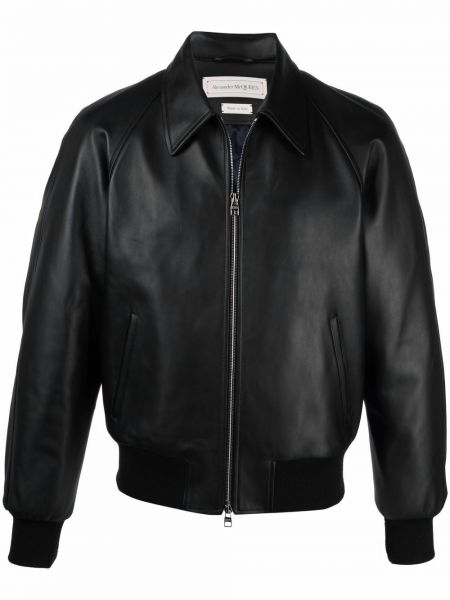 Chaqueta bomber Alexander Mcqueen negro