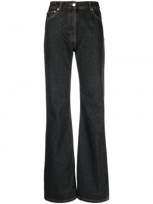 Jeansy relaxed fit Moschino Jeans czarne